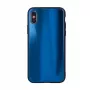 GreenGo Huawei P30 Aurora Glass TPU Case blu scuro