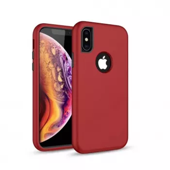 iLike Samsung Galaxy A50 Defender Solid 3in1 Case rosso