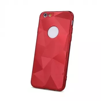 iLike Apple iPhone 8 Plus Geometric Shine Case rosso