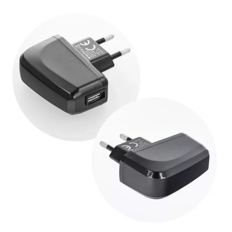 Blue Star Phone Charger Blue Star Lite USB A 2A 10W + Cavo USB A a USB C TFK-TC-1095B Nero