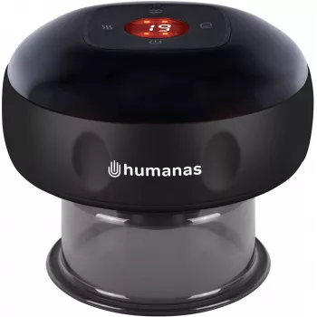 Humanas BB01 Plus Black coppetta massaggio anticellulite