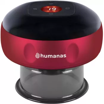 Humanas BB01 Plus dispositivo elettronico per coppettazione - rosso