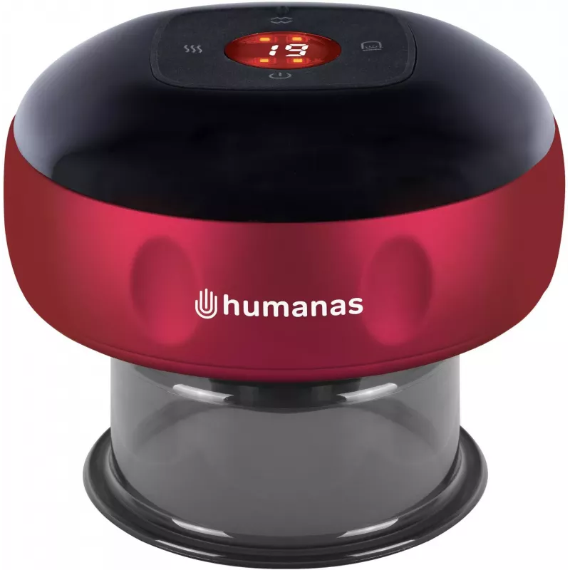 Humanas BB01 Plus dispositivo elettronico per coppettazione - rosso