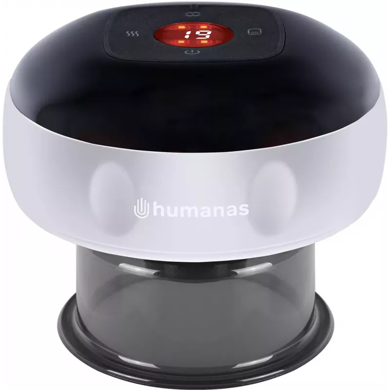 Humanas BB01 Plus massaggiatore elettronico per coppettazione - bianco