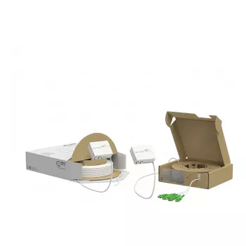 METZ CONNECT OpDAT VADT Cassetta di giunzione 4x LC APC OS2 50m