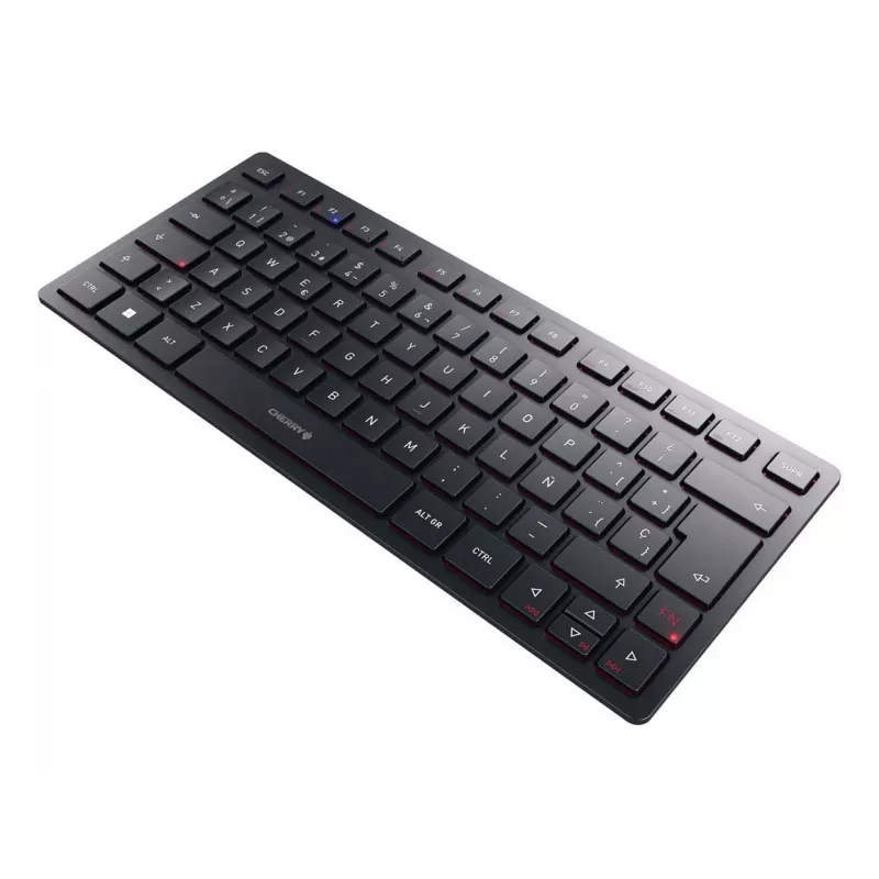 CHERRY KW 9200 MINI tastiera wireless nera layout spagnolo