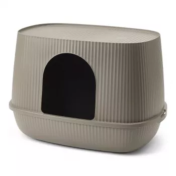 SAVIC Moona lettiera per gatti grigio 57x39x39 cm