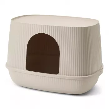 SAVIC Moona lettiera per gatti moka 57x39x39 cm