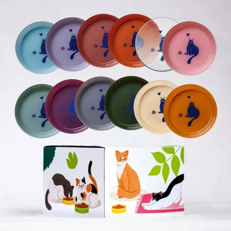 ANIMAL ISLAND vitello con coniglio 12x85g + piatto per alimentazione