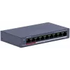 Hikvision DS-3E0109P-E/M(C) switch PoE Fast Ethernet 9 porte, 8 porte PoE, budget 65W, unmanaged