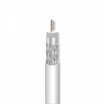 Televes T-100 cavo coassiale PVC Eca classe A - 100 m, bianco