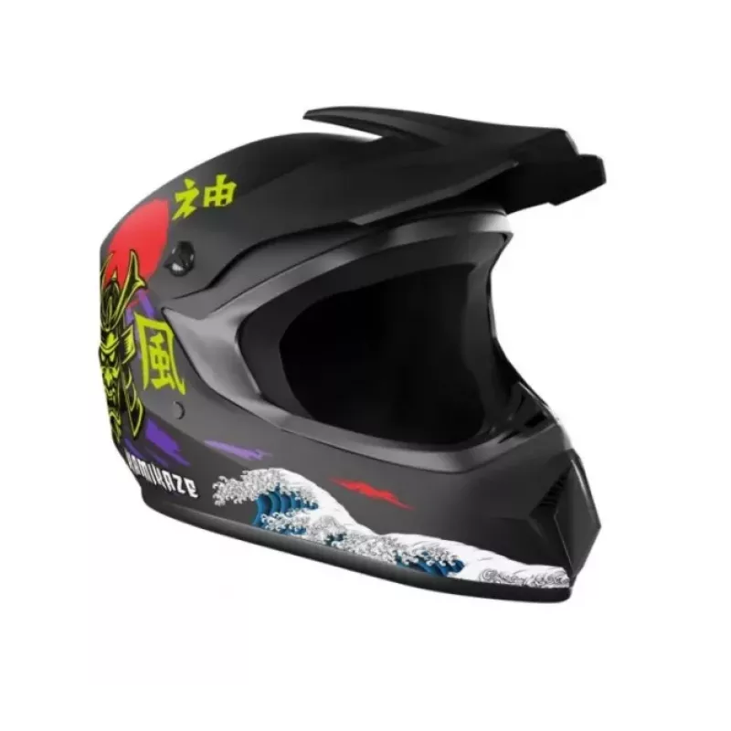 KAK Casco integrale Kamikaze Katana AKC205 taglia L