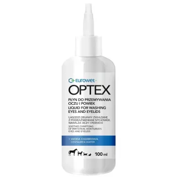 EWE EUROWET Optex soluzione detergente per occhi per cani e gatti 100 ml