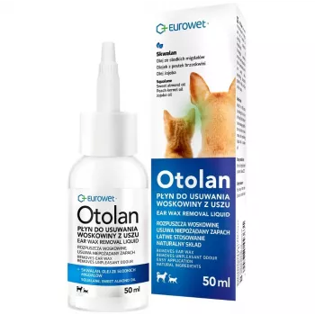 EWE EUROWET Otolan liquido rimuovi cerume per cani e gatti - 50 ml