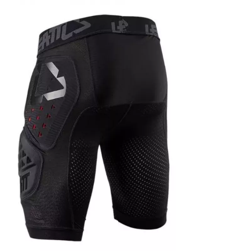LEATT Impact Shorts 3DF 3.0 con protezioni, taglia L, nero