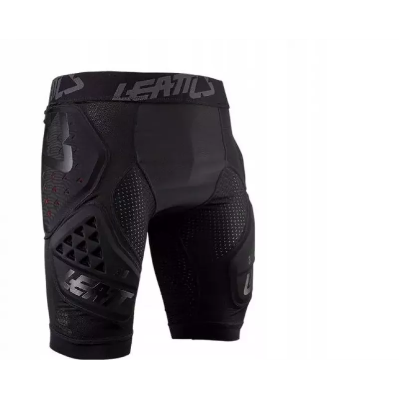 LEATT Impact Shorts 3DF 3.0 con protezioni, taglia L, nero