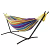 LEAN amaca da giardino con supporto per due persone, multicolore, 200x120 cm