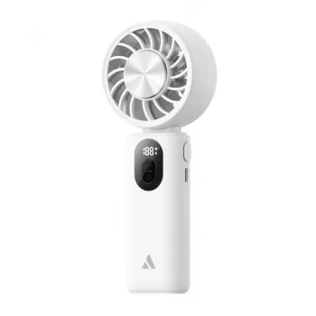AEL Aecooly Halo 04 Icing Ventilatore portatile pieghevole con piastra di raffreddamento, bianco