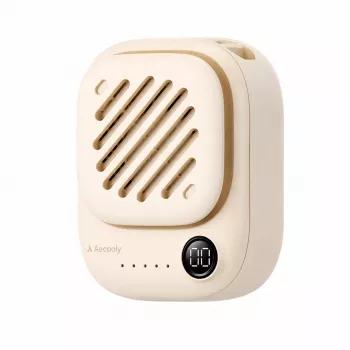 AEL Aecooly Click 01 Mini Ventilatore da collo portatile - beige