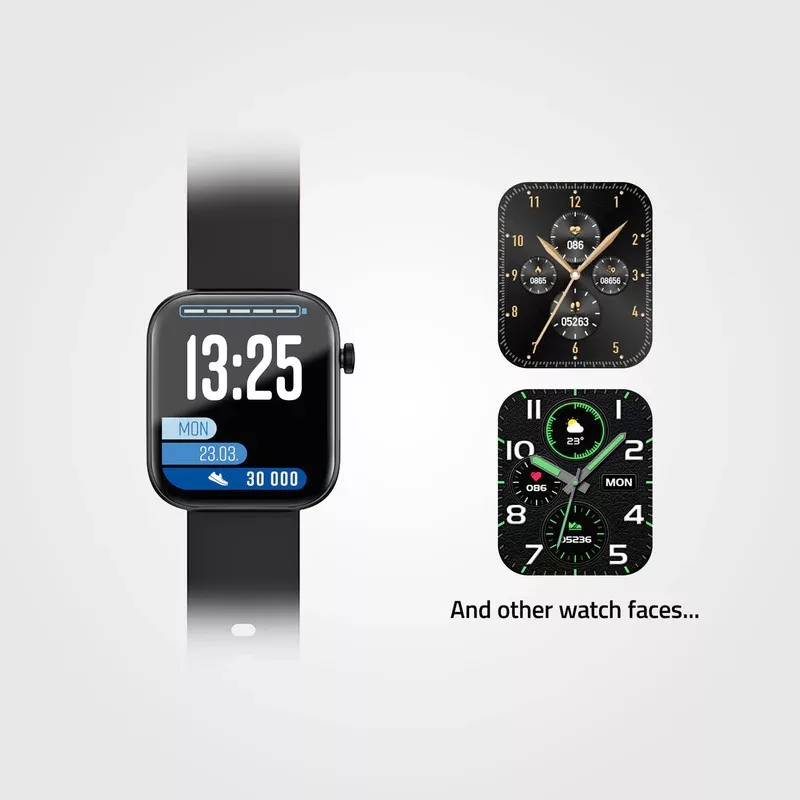 LAMAX BCool2 Plus Black Smartwatch 1,8
