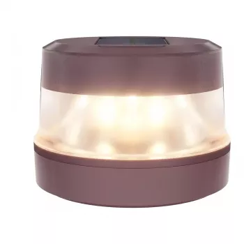 ENTAC EWL-ELS-SOL-R luce di segnalazione solare triangolare, IP44, 300 lm, autoportante