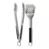 Set spatola e pinze per griglia OXO Good Grips, nero/argento, 2 pezzi