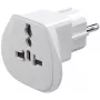 Goobay adattatore da viaggio mondo - Europa, bianco (94026)