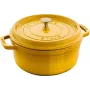 Staub La Cocotte 24 cm Pentola rotonda per brasati, giallo limone, ghisa (1011669)