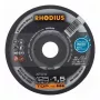 RHODIUS XT24 Disco da taglio 125x1,5x22,23 mm 10 pezzi