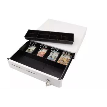 OLYMPIA M405 Cassetto portasoldi elettronico, nero