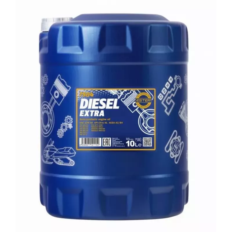 MANNOL Diesel Extra 10W-40 7504 contenuto 10L
