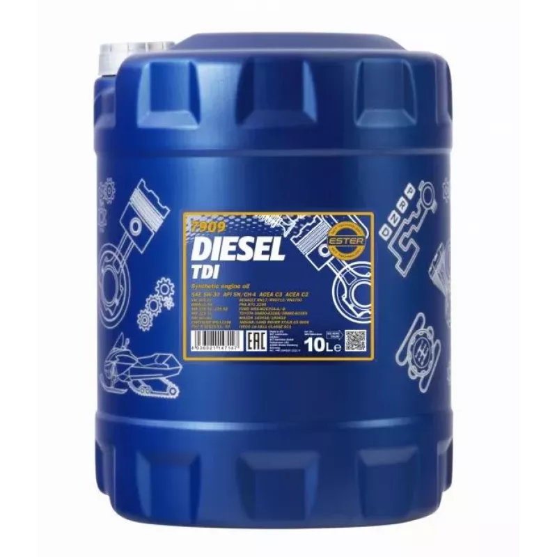 Mannol Diesel TDI 5W-30 7909 olio motore completamente sintetico 10L