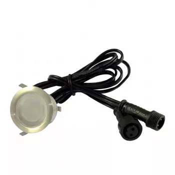 Synergy 21 faretto LED da incasso a terra ARGOS rotondo mini IP67 bianco freddo V2