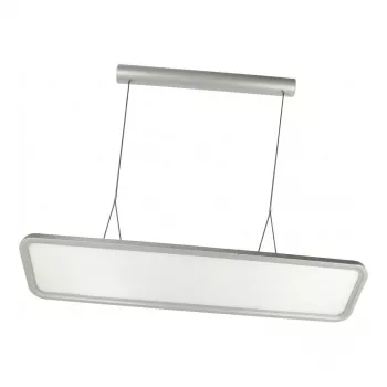 Synergy 21 LED Office Line pannello a sospensione, grigio, dimmerabile