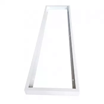 Synergy 21 Cornice da superficie per pannello LED 300x1200 bianco