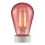 SYNERGY21 LED retrofit E27 S14 rosso 2W per catene luminose