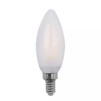 SYNERGY21 lampada LED retrofit E14 candela 4,5W bianco caldo opale