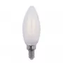 SYNERGY21 lampada LED retrofit E14 candela 4,5W bianco caldo opale