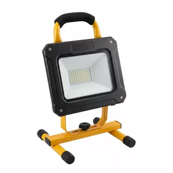 SYNERGY21 faretto da cantiere LED a batteria 30W giallo/bianco freddo compatibile Bosch (S21-LED-NB00403)