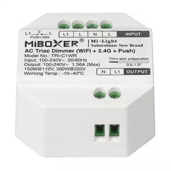 Miboxer Synergy 21 LED Dimmer AC TRIAC WiFi+2.4G+Push (TRI-C1WR)