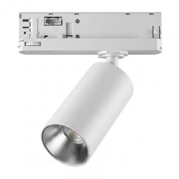 SYNERGY21 LED Track Series per sistema a binario a 3 fasi VLF Series Bianco 2700K (adattatore integrato standard)