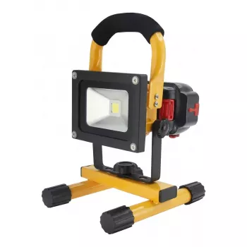 SYNERGY21 Faretto da cantiere LED a batteria 10W Giallo G3