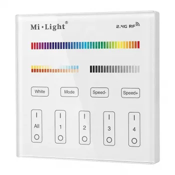 MIBOXER B4 Smart Panel telecomando RGB-CCT a 4 zone