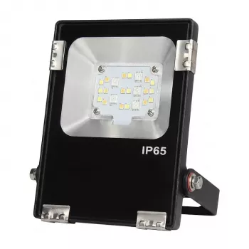 SYNERGY21 LED Flutlicht 10W Wireless e WLAN IP65 230V MiLight RGB+CCT