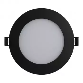 SYNERGY21 LED Ultra Slim LED Panel Light V6 6W Dual White (CCT) nero 24V