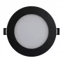 SYNERGY21 LED Ultra Slim LED Panel Light V6 6W Dual White (CCT) nero 24V
