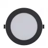 SYNERGY21 LED Ultra Slim LED Panel Light V6 9W Dual White (CCT) nero 24V