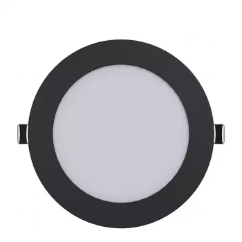 SYNERGY21 LED Ultra Slim LED Panel Light V6 9W Dual White (CCT) nero 24V