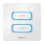 MIBOXER ESW2 interruttore smart a 2 canali WiFi + 2,4GHz sensore di movimento dimmer per Milight/Miboxer (bianco)