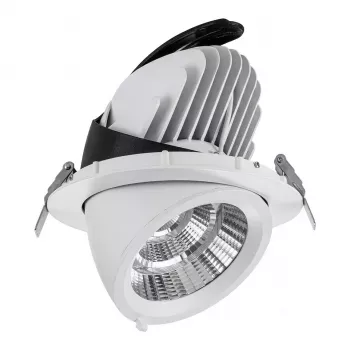 SYNERGY21 faretto LED da incasso 40W bianco, orientabile, bianco caldo